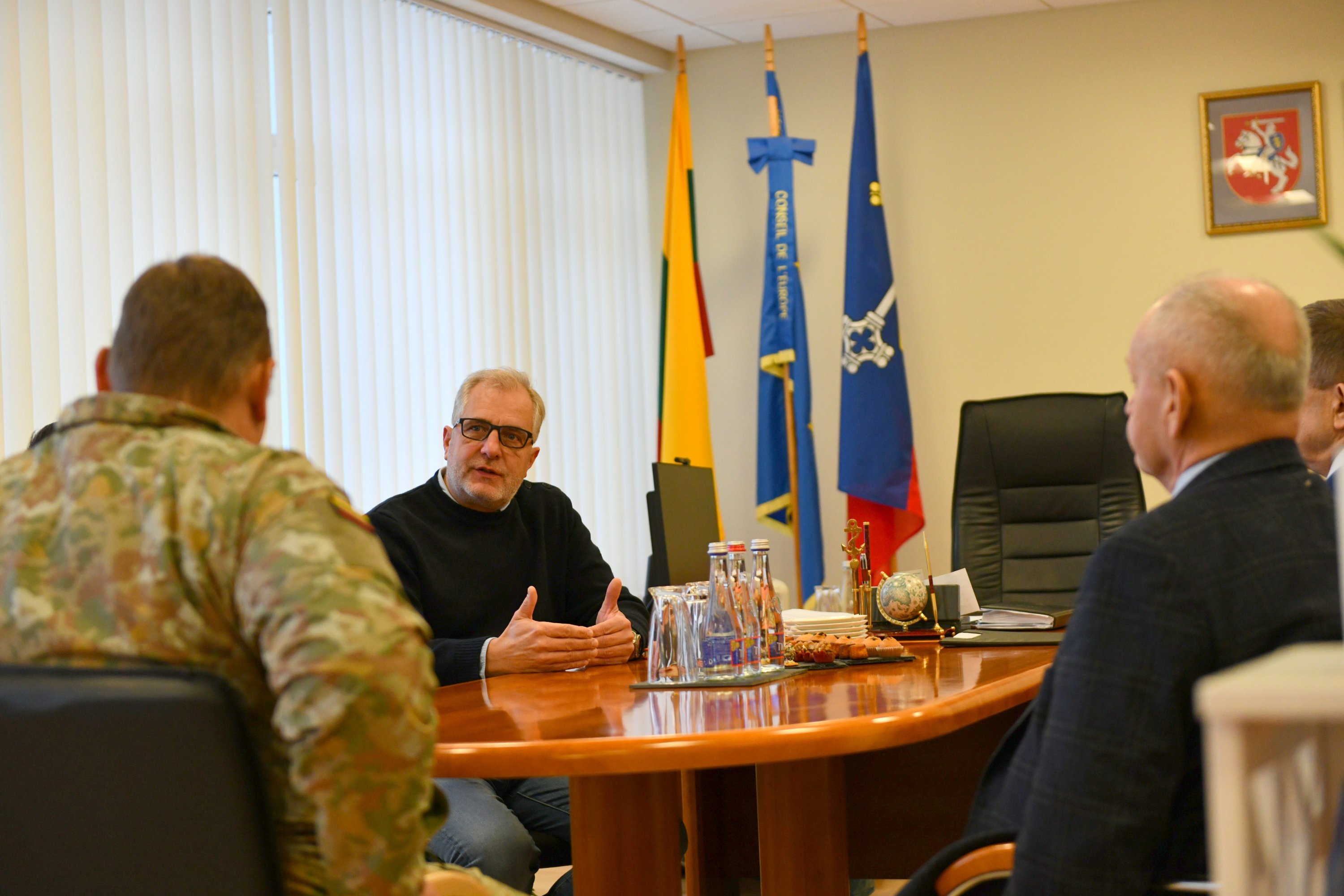 NATO atstovai svečiavosi Šalčininkuose