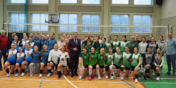 Komandinė dvasia Šalčininkų tinklinio aikštelėje