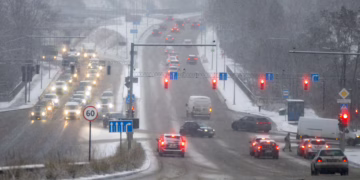 Policija: dėl sniego avarijų Vilniuje kol kas nepadaugėjo