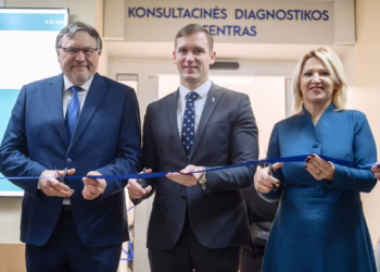 Po renovacijos atidarytos modernizuotos Vilniaus rajono poliklinikos erdvės