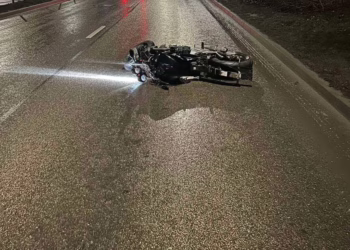 Užsienietis chuliganas ant motociklo sulaikytas