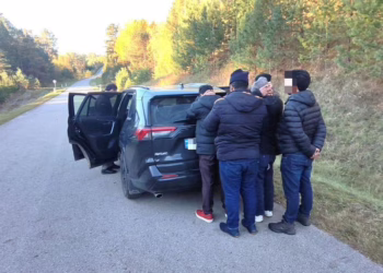 Prie Lenkijos sienos sulaikytas Pakistaniečius gabenęs ukrainietis