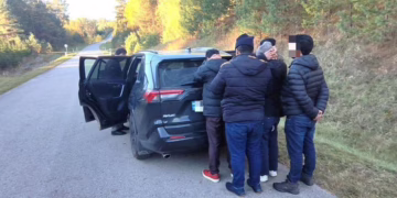 Prie Lenkijos sienos sulaikytas Pakistaniečius gabenęs ukrainietis