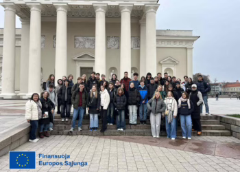 Įgyvendinti Erasmus+ projekto „D.R.O.N.E. – Direct Route On New Experience” jaunimo mainai dronų valdymo tema