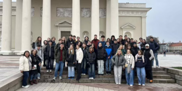 Įgyvendinti Erasmus+ projekto „D.R.O.N.E. – Direct Route On New Experience” jaunimo mainai dronų valdymo tema