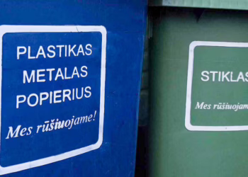 Vilniaus rajono gyventojai jau gali atsiimti rūšiavimo konteinerius