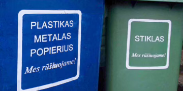 Vilniaus rajono gyventojai jau gali atsiimti rūšiavimo konteinerius