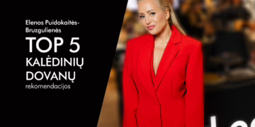 Elena Puidokaitė–Bruzgulienė: mano TOP 5  d.one kalėdinių dovanų rekomendacijos