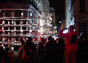 Į Vilniaus šviesų festivalį geriau keliaukite pėsčiomis