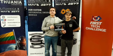 Lietuvos dronų varžybose – Rudaminos gimnazistų pergalė