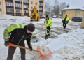 Iššūkiai vienija: sniego valymas – visų bendras reikalas