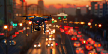 Sostinėje įvykius atvyks patikrinti policijos dronai