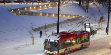 Dėl ekstremalaus šalčio stringa Vilniaus viešasis transportas