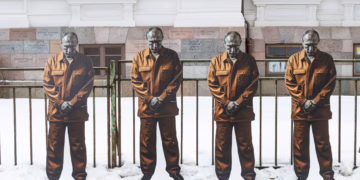 Artėjant ketvirtosioms karo Ukrainoje metinėms – Vilniuje akcija „Put in Jail“