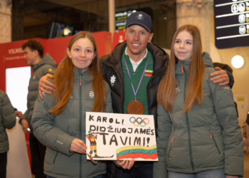 Vilniaus rajono olimpietis Karolis Dombrovskis – „solidžiai pagerinau rezultatą“