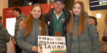 Vilniaus rajono olimpietis Karolis Dombrovskis – „solidžiai pagerinau rezultatą“