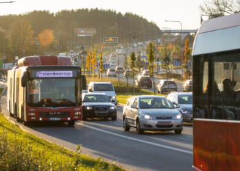 Atnaujinama dalis Vilniaus viešojo transporto tvarkaraščių, taip pat ir prie Gariūnų viaduko