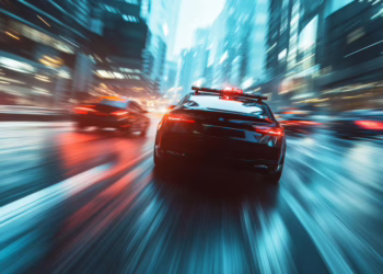 Kaip veiksmo filme: sprukdamas nuo policijos trenkėsi į jų automobilį, po to nusivertė nuo šlaito