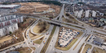 Dideli pokyčiai prie Nacionalinio stadiono – patogesnis eismas ir naujas pėsčiųjų viadukas