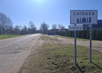 Šalčininkų rajono Dainavoje: vandentvarkos tinklai, kelio asfaltavimas ir nuotekų valykla