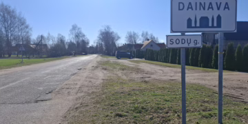 Šalčininkų rajono Dainavoje: vandentvarkos tinklai, kelio asfaltavimas ir nuotekų valykla