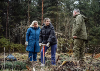 Vilniaus rajono bendruomenė miškus papildė 4 tūkst. sodinukų
