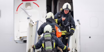 Pratybos Vilniaus oro uoste: ar sugebėjo tinkamai reaguoti į lėktuvo incidentą?