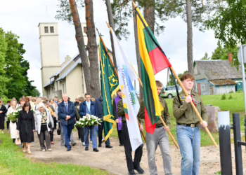 Šalčininkuose paminėta Gedulo ir vilties diena