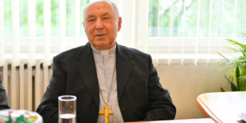 Šalčininkuose lankėsi vyskupas Aleksander Kaškevič