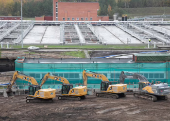 Prasideda nuotekų tinklo plėtra Vilniuje: eismo ribojimai T. Narbuto gatvėje
