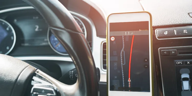Telefonas automobilyje / Magnifik nuotr.