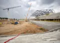 Nacionalinio stadiono statybos – gyvai „Akropolio“ekrane