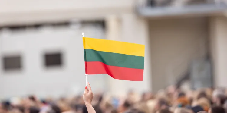 Lietuvos vėliava / Ervin Rauluševičius (ELTA)