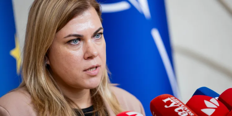 Aplinkos ministrė Ieva Andriulaitytė / Žygimantas Gedvila (ELTA)